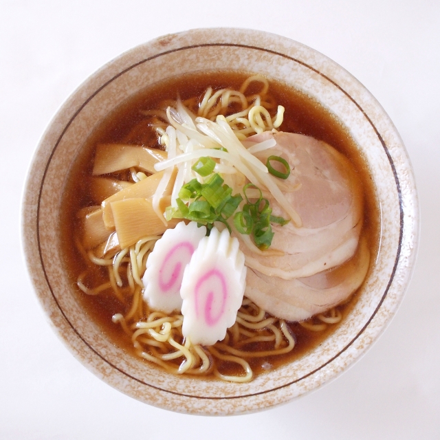 夜食　ラーメン